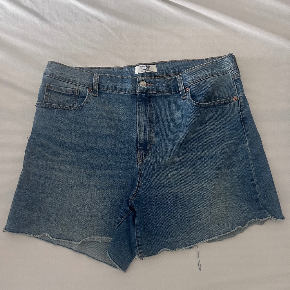 Denizen by Levi Vintage High Rise Cutoff Shorts